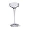 Paloma Pulled Clear Glass Stem Pillar Candle Holder Medium 3.5L x 3.5W x 8.3H inches